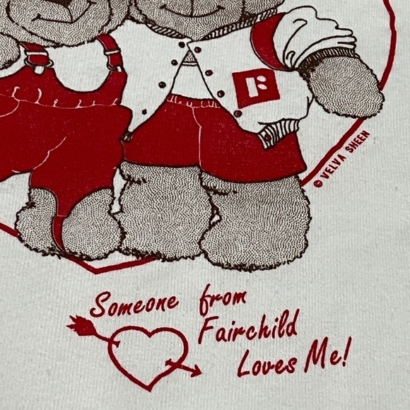 Vintage Someone From Fairchild Loves Me! Branson Missouri 1980s Sweatshirt - Picture 4 of 5